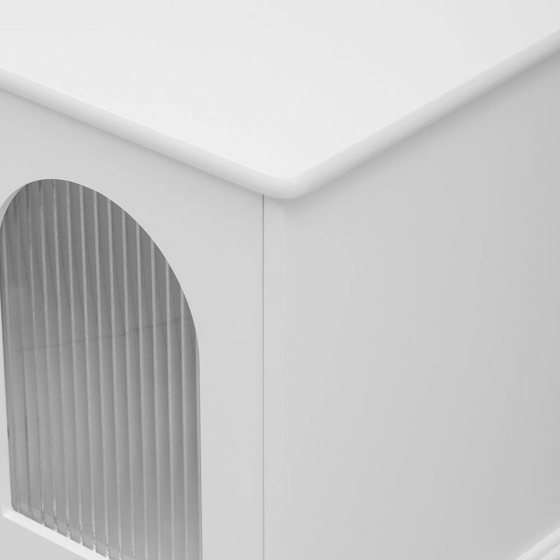 Meuble TV Rétro Meuble de Divertissement Console de Commande Multimédia