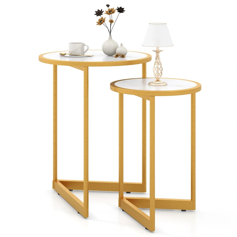 Tables basses gigognes rondes