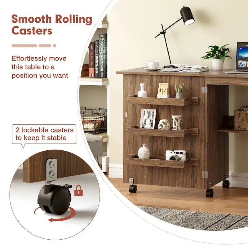 Meuble de rangement pour table de couture