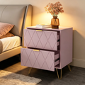 Table de chevet, Pieds en métal, Chambre à coucher moderne, Salon