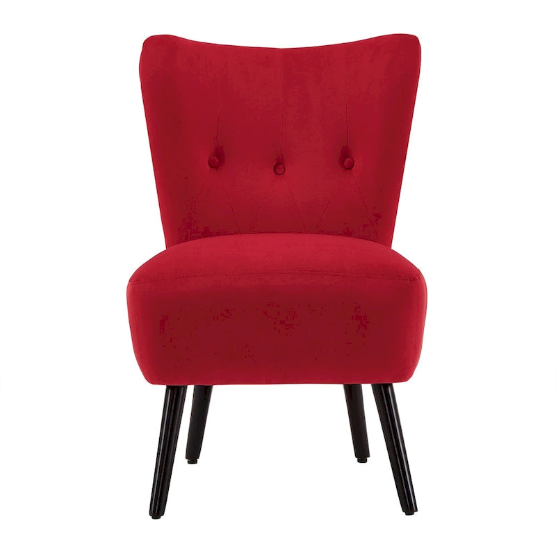 Large fauteuil capitonné