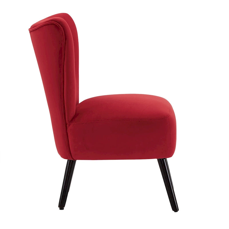 Large fauteuil capitonné