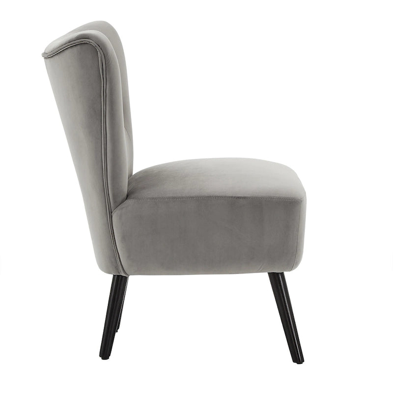 Large fauteuil capitonné