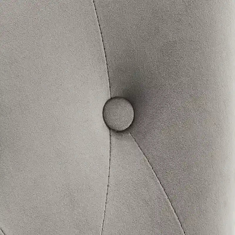 Large fauteuil capitonné