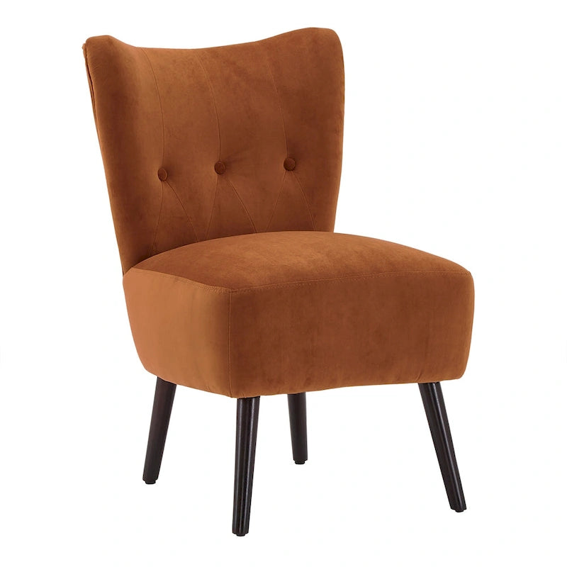 Large fauteuil capitonné