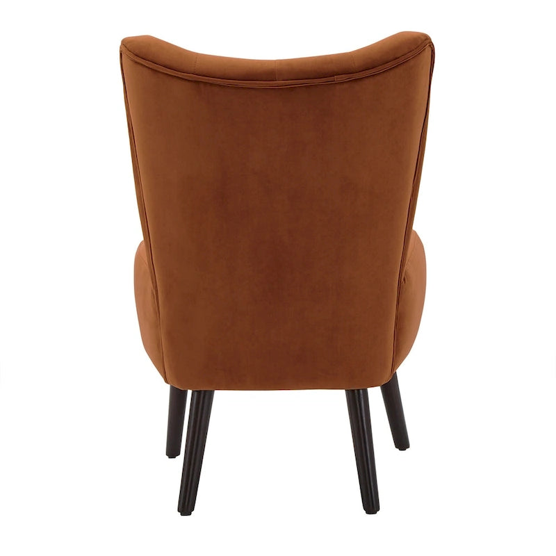 Large fauteuil capitonné