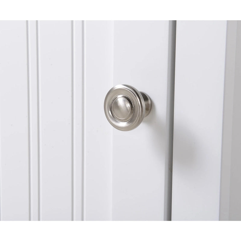 Garde-manger de rangement de cuisine blanc à une porte pour la maison et le bureau