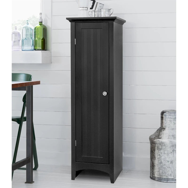 Garde-manger de rangement de cuisine blanc à une porte pour la maison et le bureau
