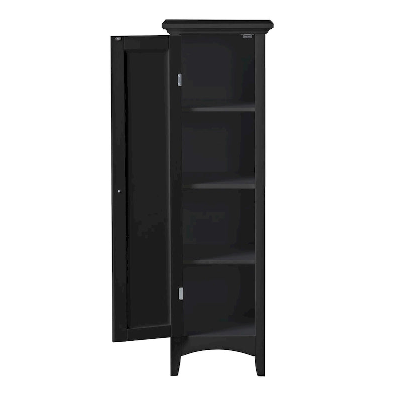 Garde-manger de rangement de cuisine blanc à une porte pour la maison et le bureau