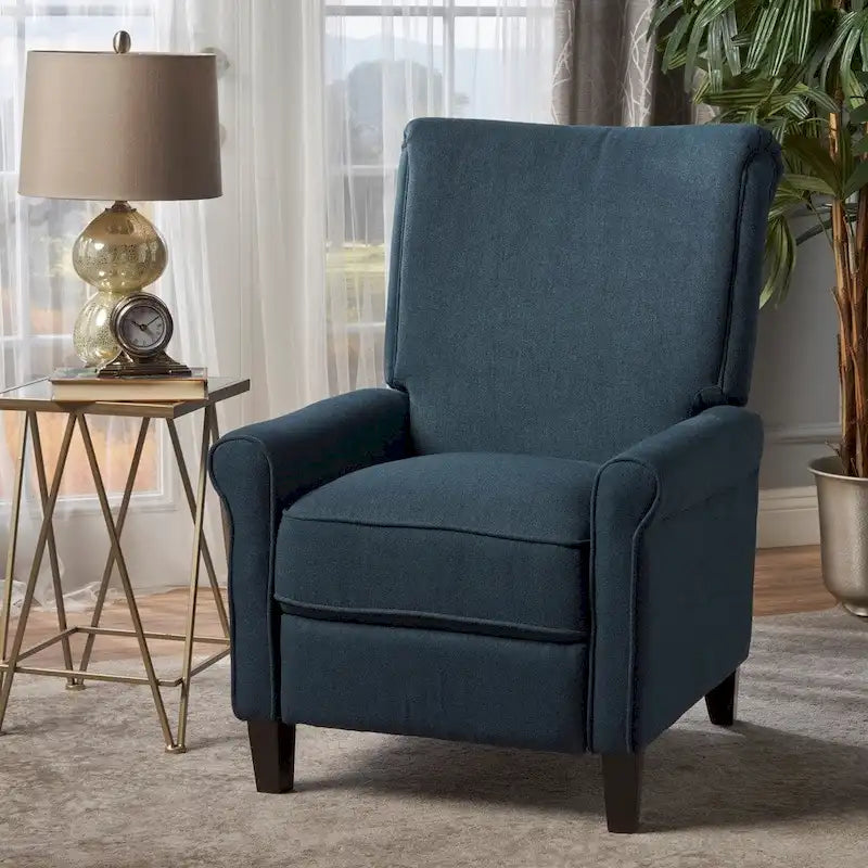Fauteuil inclinable en tissu traditionnel par