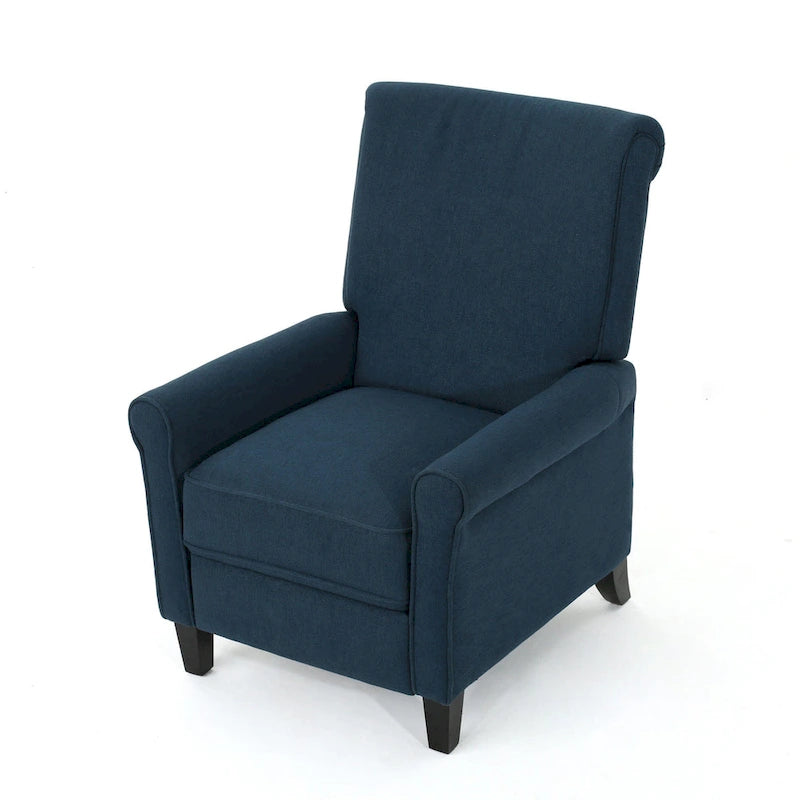 Fauteuil inclinable en tissu traditionnel par