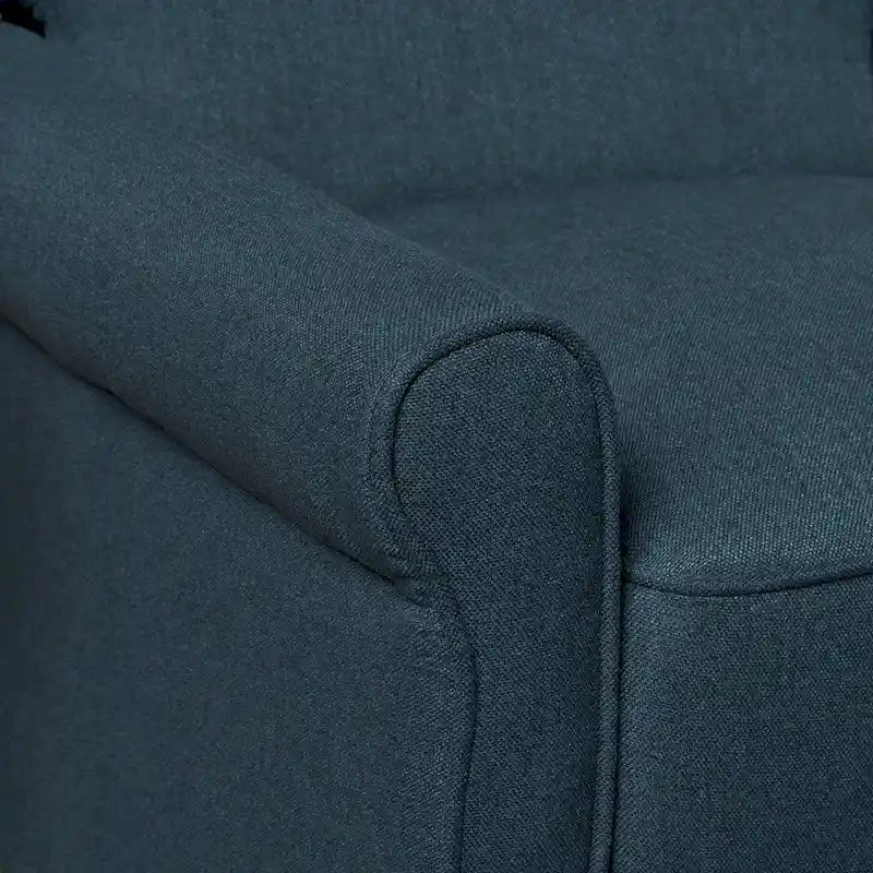 Fauteuil inclinable en tissu traditionnel par