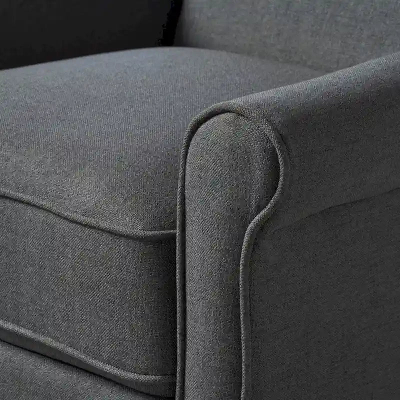 Fauteuil inclinable en tissu traditionnel par