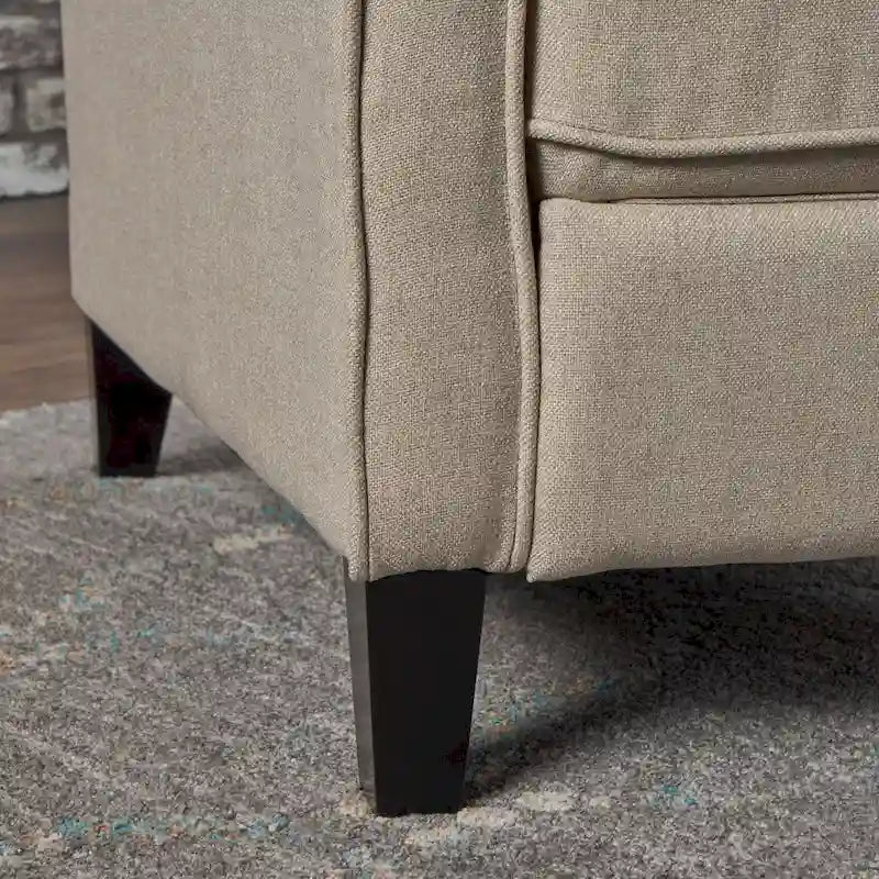 Fauteuil inclinable en tissu traditionnel par
