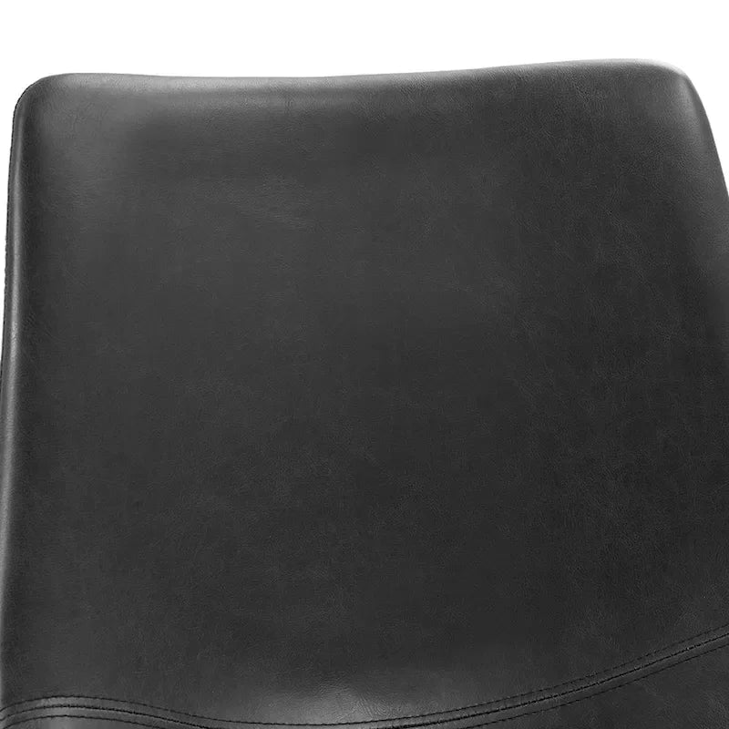Tabouret de comptoir en similicuir