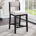 Tabouret de comptoir en bois massif