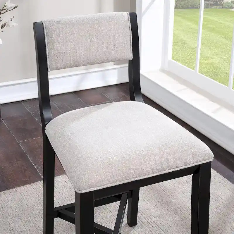 Tabouret de comptoir en bois massif