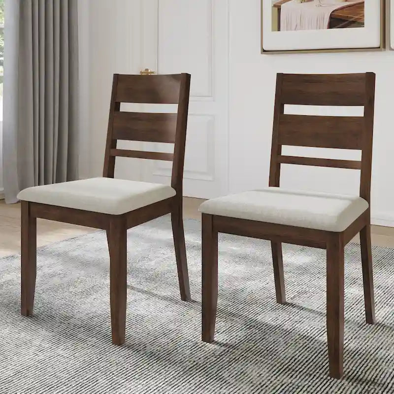 Chaises de salle à manger élégantes en bois