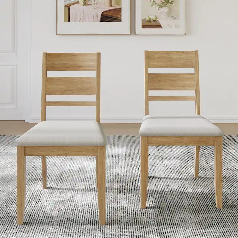 Chaises de salle à manger élégantes en bois