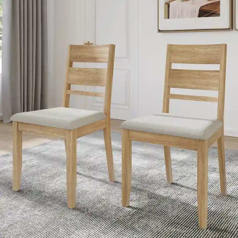 Chaises de salle à manger élégantes en bois