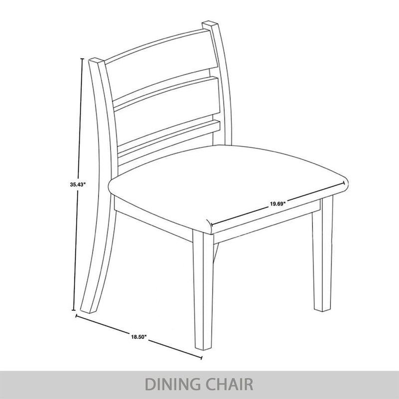Chaises de salle à manger élégantes en bois