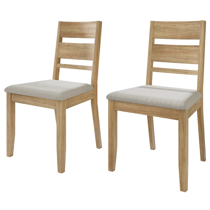 Chaises de salle à manger élégantes en bois