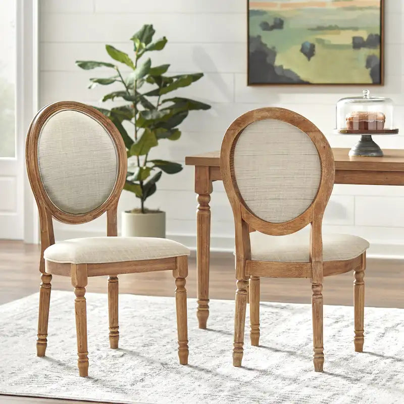 Chaise de salle à manger en bois massif