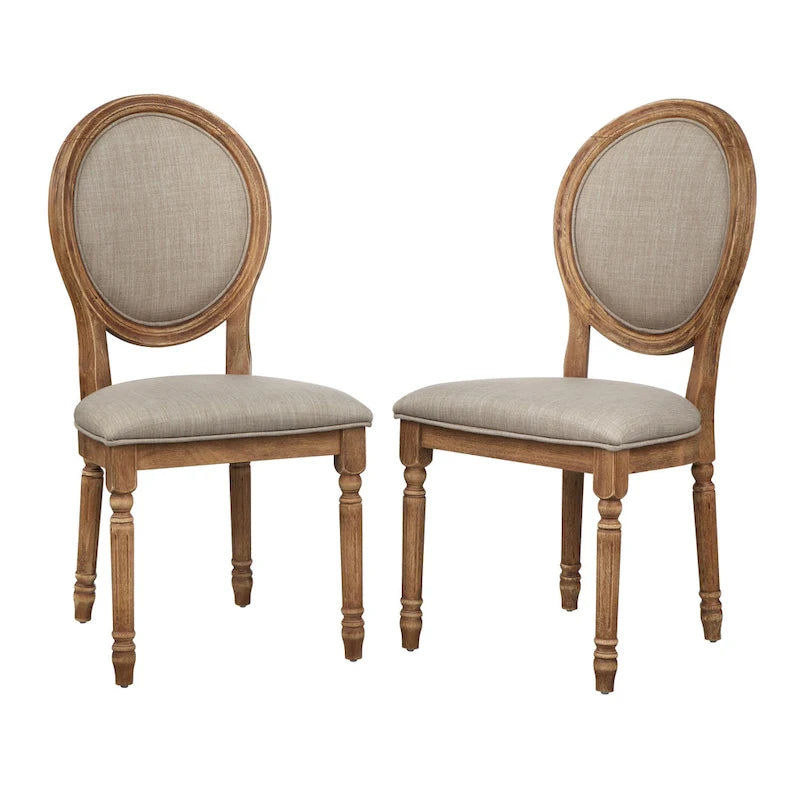 Chaise de salle à manger en bois massif