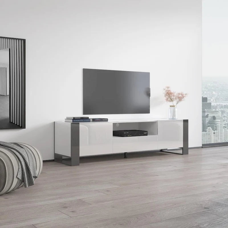 Meuble TV design ultra brillant