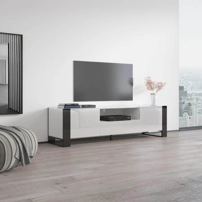 Meuble TV design ultra brillant