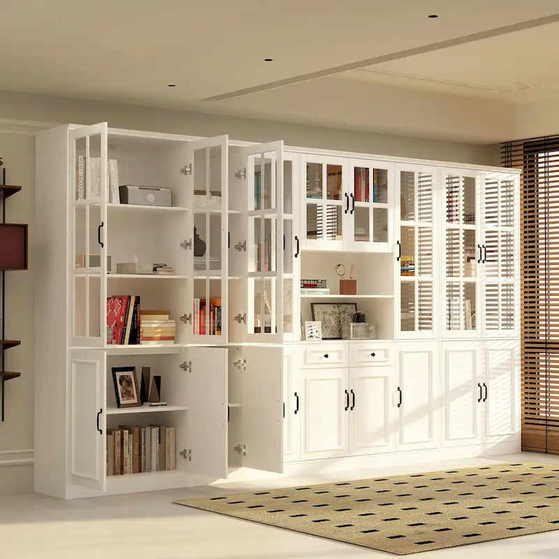 Buffet, Vitrine, Bibliothèque, Porte vitrée