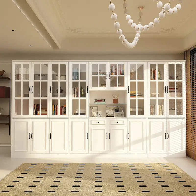 Buffet, Vitrine, Bibliothèque, Porte vitrée