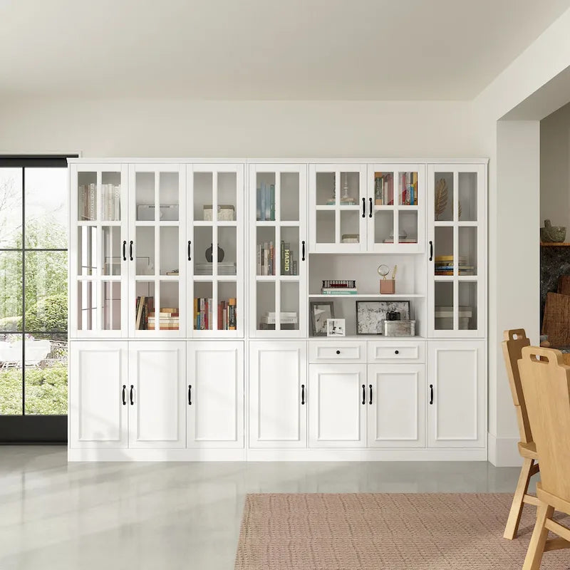 Buffet, Vitrine, Bibliothèque, Porte vitrée
