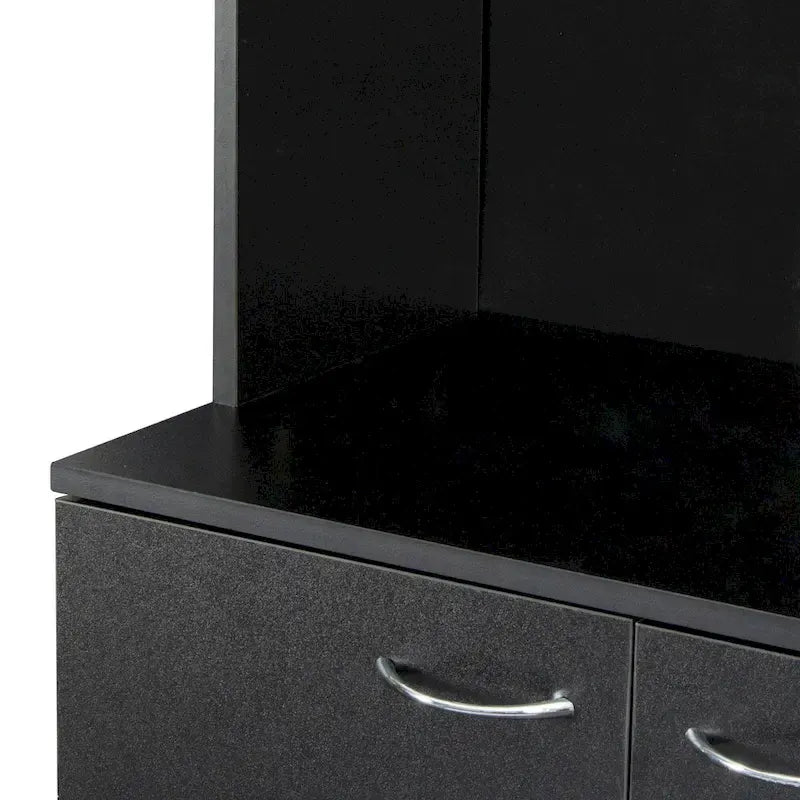 Meuble haut de cuisine 1 étagère ouverte et 1 tiroir pour chambre