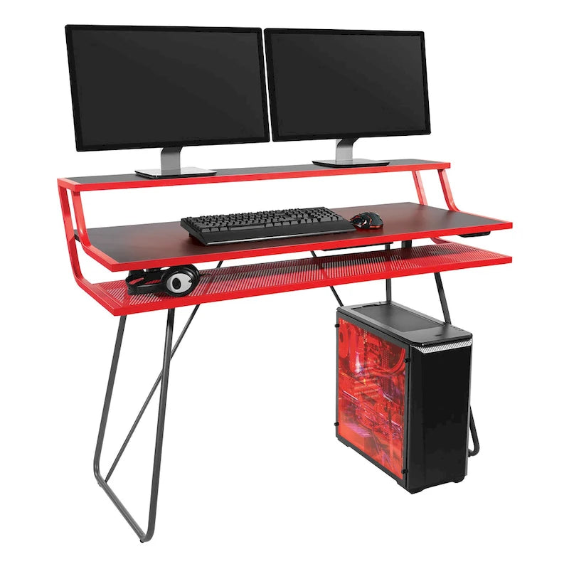 Bureau de gaming réglable