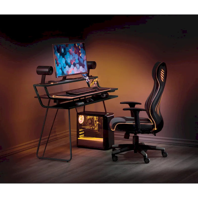 Bureau de gaming réglable