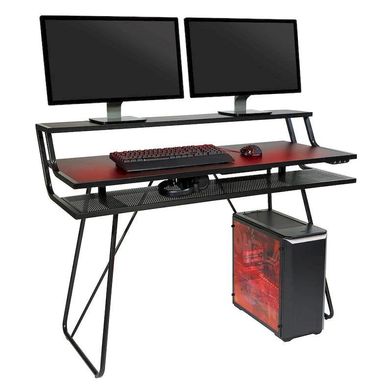 Bureau de gaming réglable