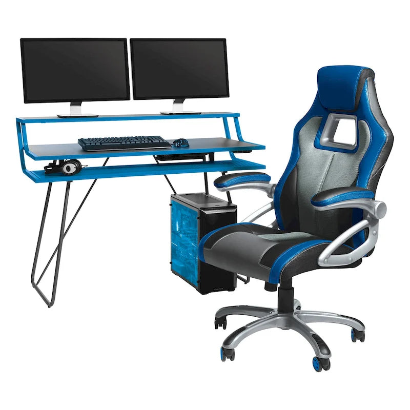 Bureau de gaming réglable
