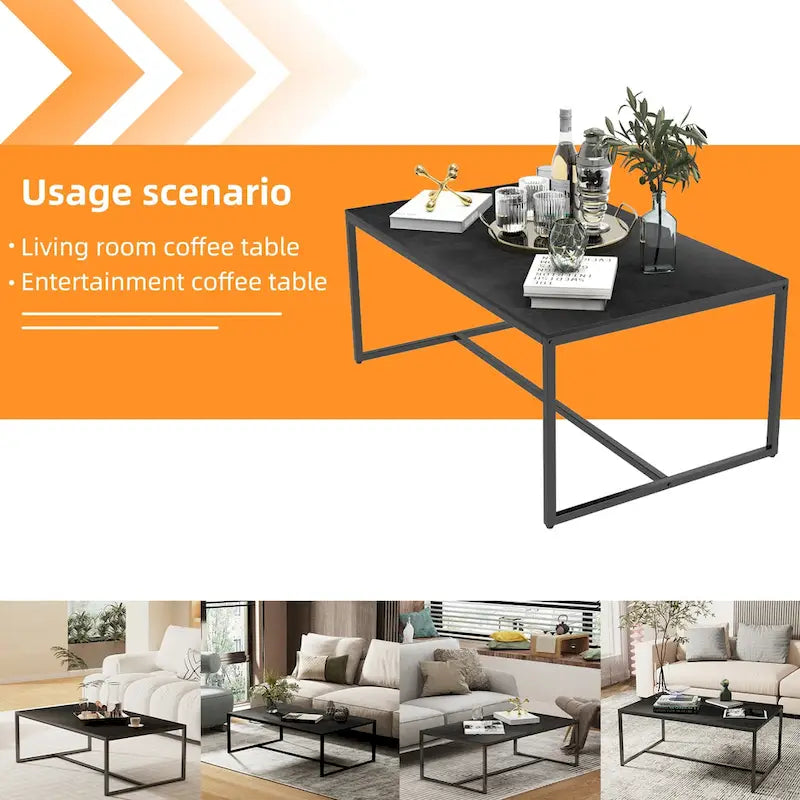 Table basse rectangulaire Frame