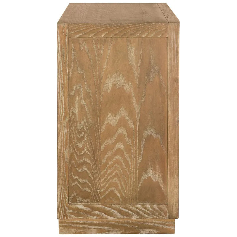 Mini commode de rangement nickel à 3 tiroirs