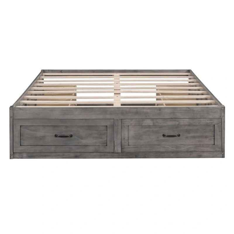 Tiroirs de rangement pour lit plateforme