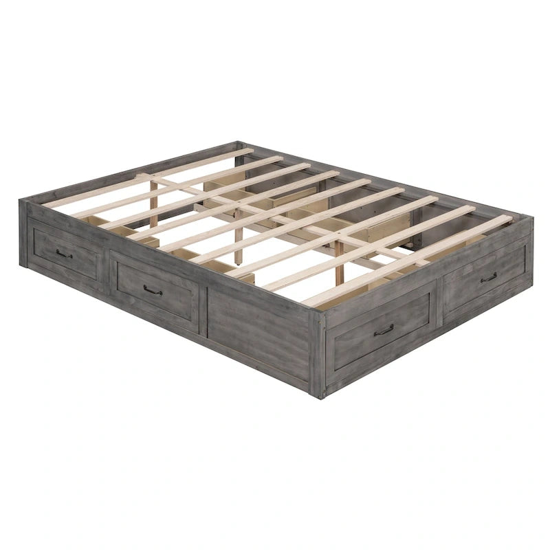 Tiroirs de rangement pour lit plateforme