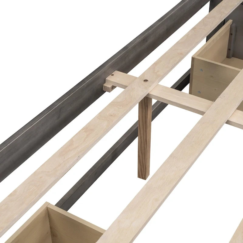 Tiroirs de rangement pour lit plateforme