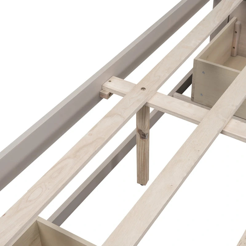 Tiroirs de rangement pour lit plateforme