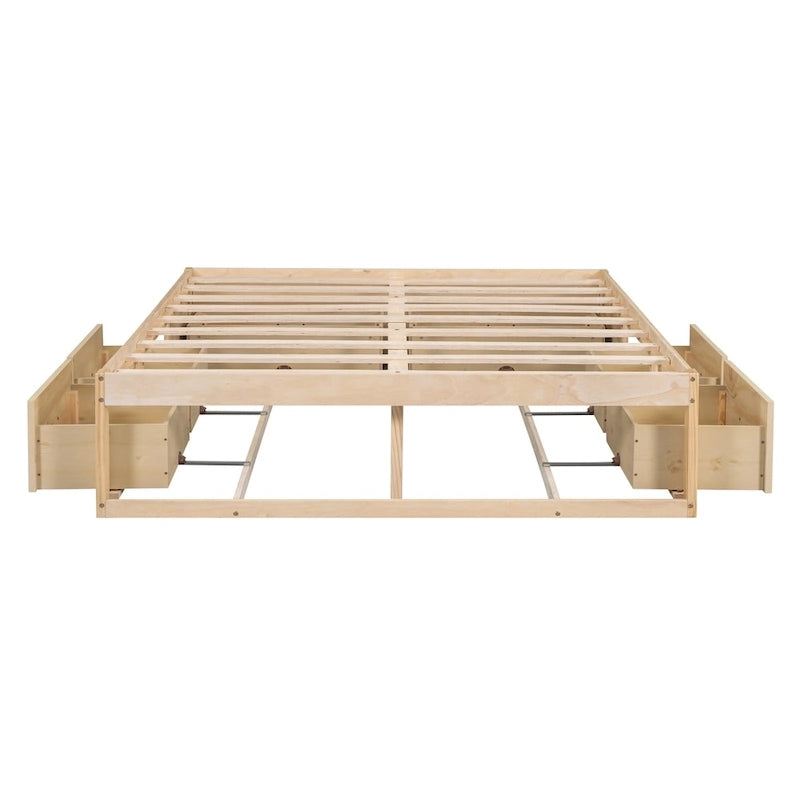 Tiroirs de rangement pour lit plateforme