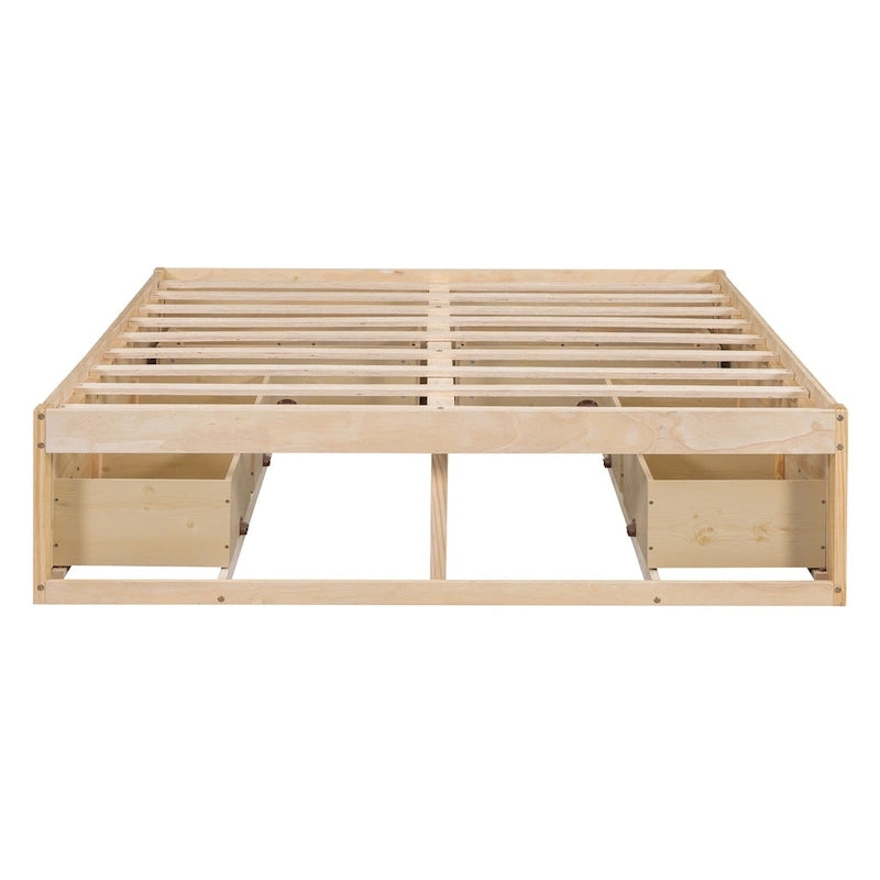 Tiroirs de rangement pour lit plateforme