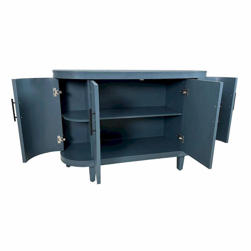 Buffet de café en bois avec table console
