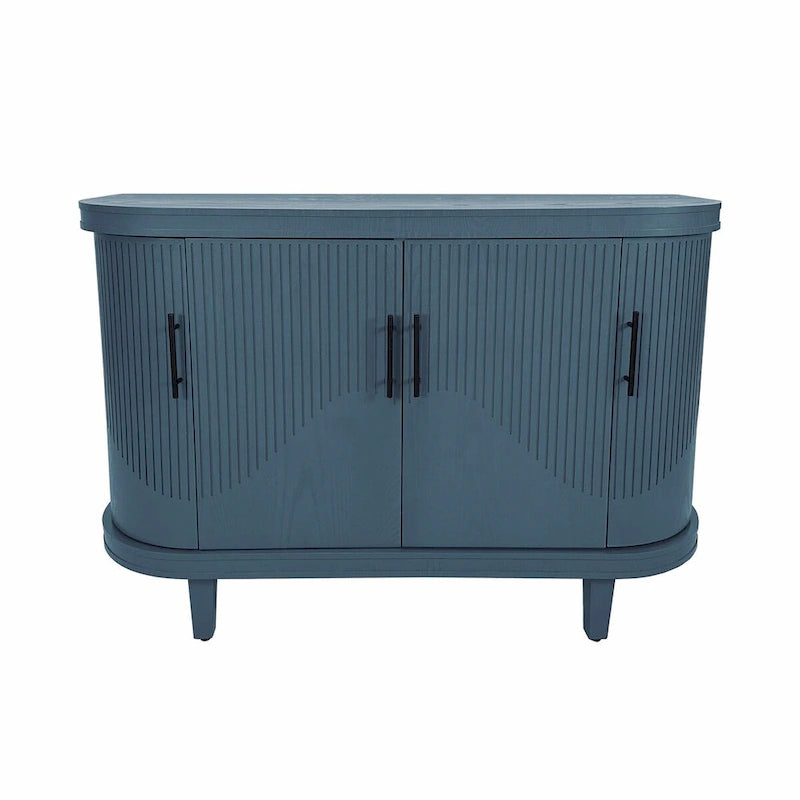 Buffet de café en bois avec table console