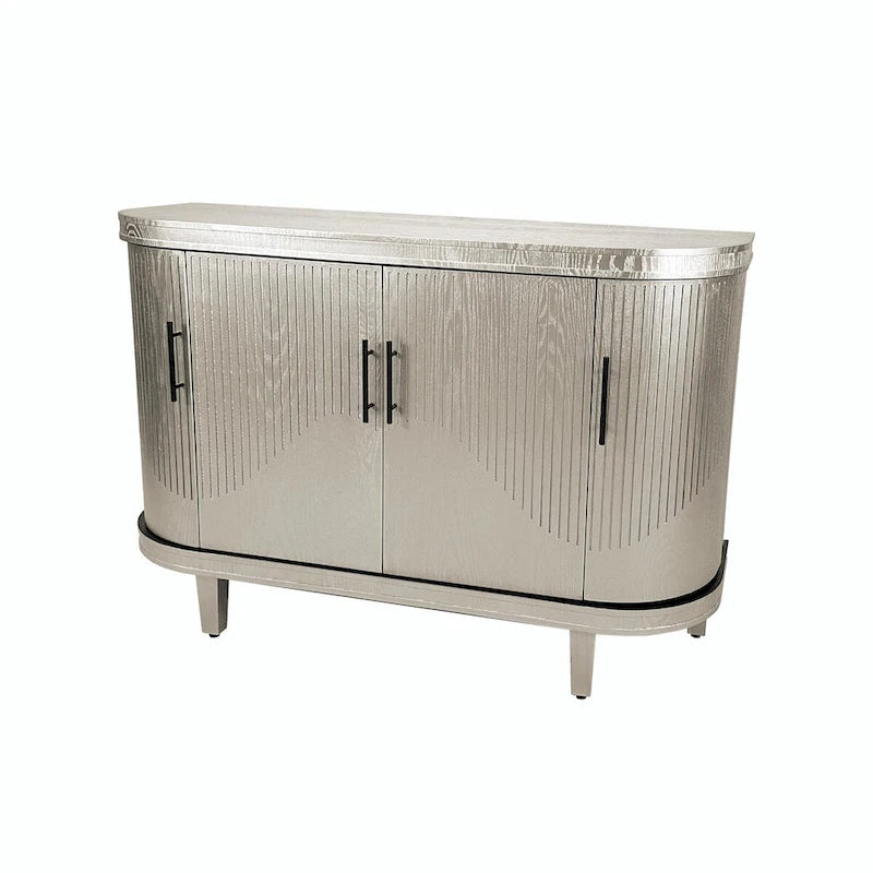 Buffet de café en bois avec table console