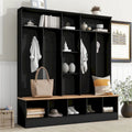 Arbre de Hall large avec banc de rangement